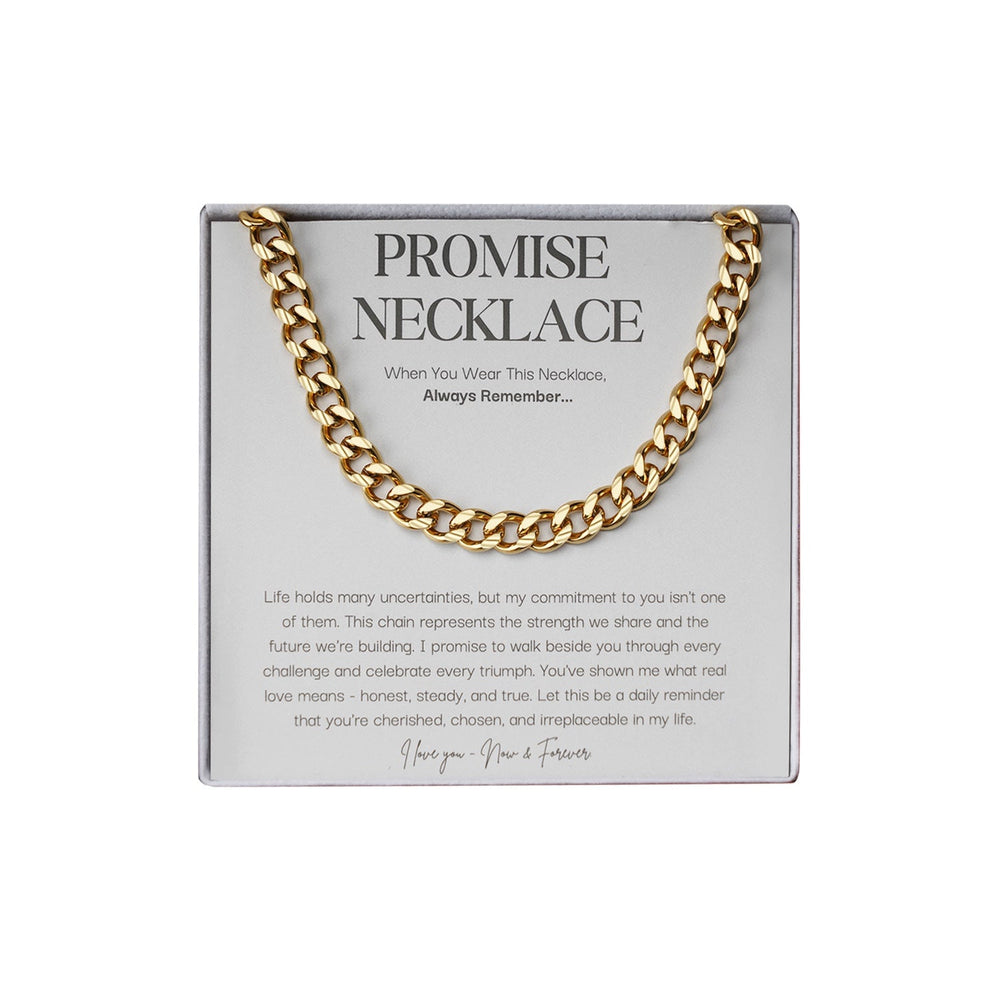 Sterling Silver Promise Necklace